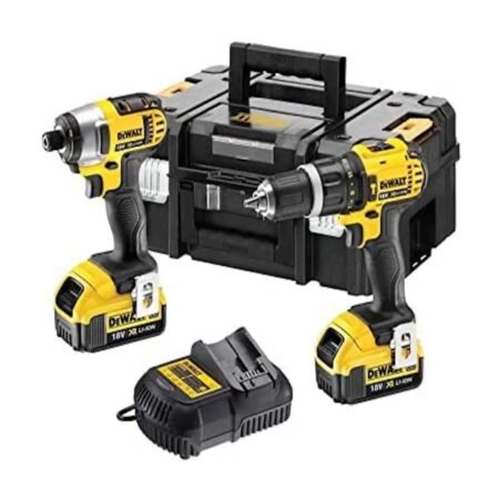 DEWALT DCZ285M2 18V Twin Kit - High-Performance Drills with 2 x 5.0Ah Li-ion Batteries